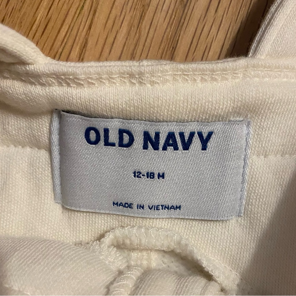 Old Navy fleece overalls - Picture 2 of 2
